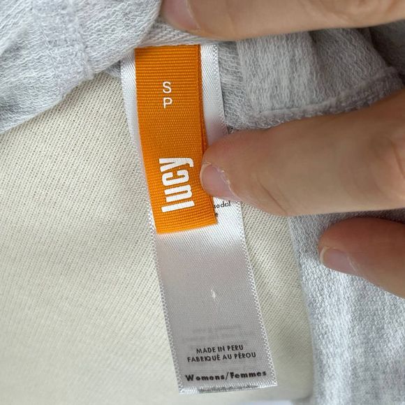 Lucy Gray Cowl Neck Pullover Hoodie Size Small - Picture 10 of 11